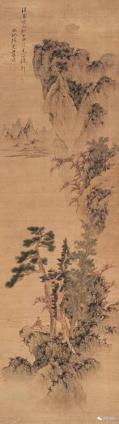 浙派后期代表画家之一.工书善画,长于山水,花鸟,梅竹,尤以山水著名.