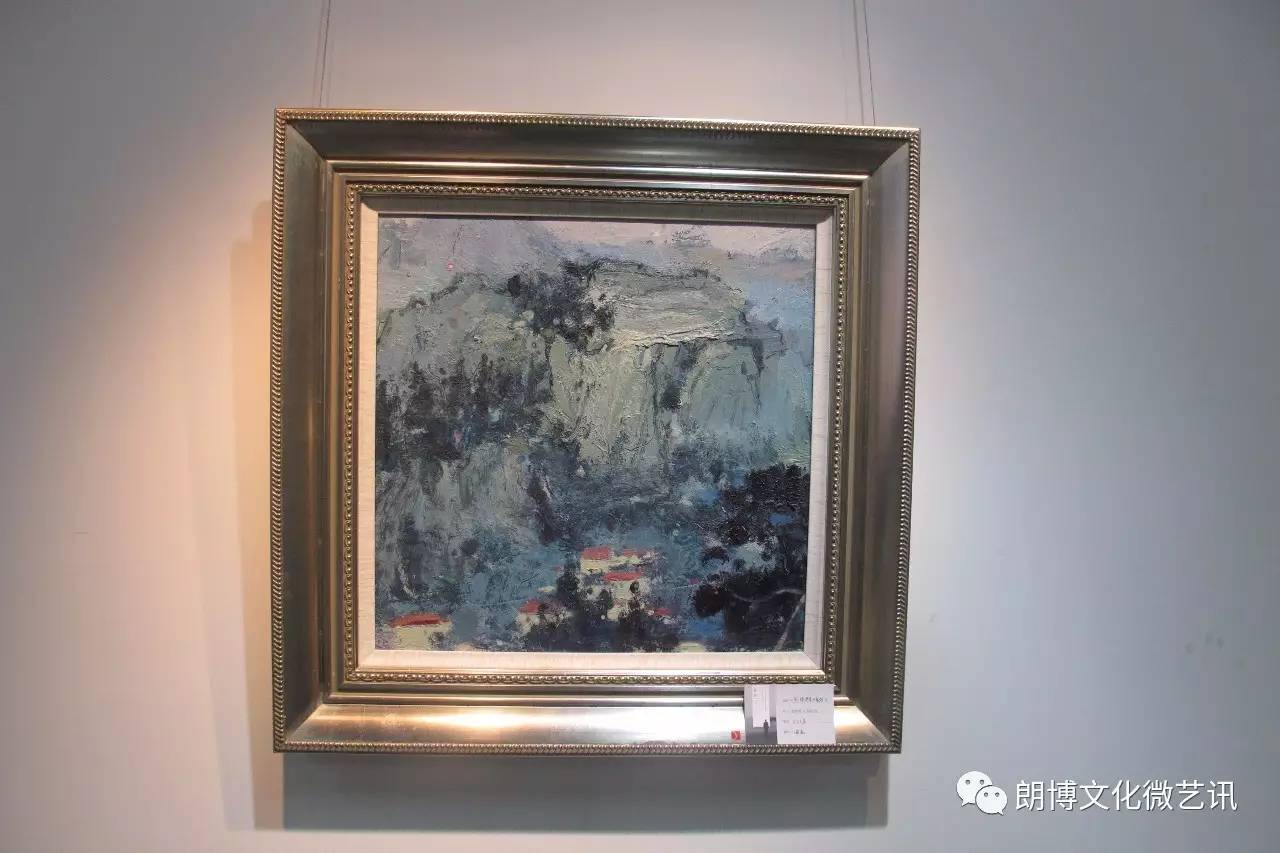 朗博带你看展览丨"一段与漂泊有关的故事"常贵翔油画作品展成功开幕