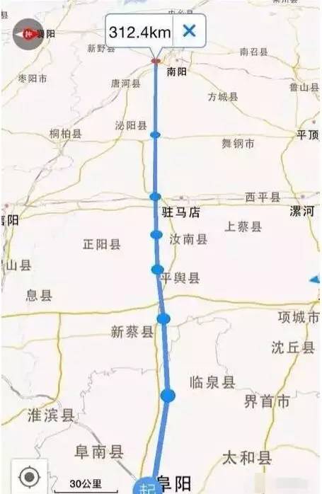 关于南驻阜城际铁路的呼声越来越高 (小编自制大致路线图,仅供参考)