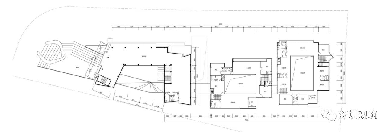 首层平面图洪伟建筑师工作室