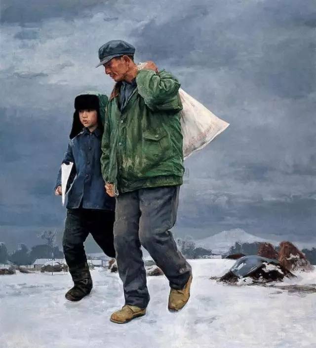 感恩父亲,中国油画家笔下的父亲