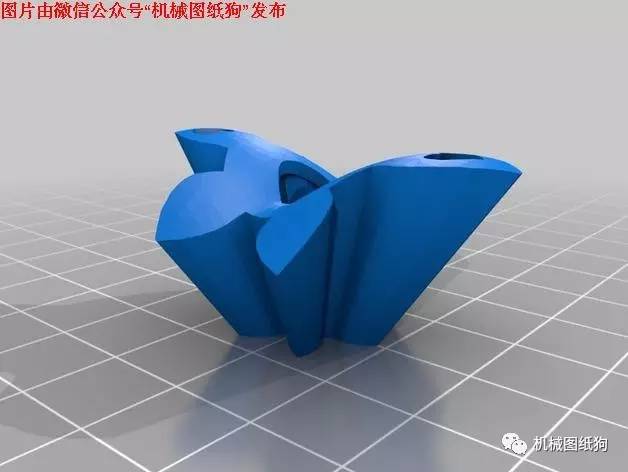 【3d打印】陀螺仪齿轮心模型(可运转)3d打印图纸 stl