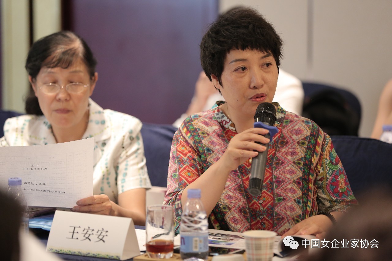 益阳市女企业家协会会长, 湖南艾华集团股份有限公司总裁王安安