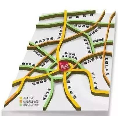 新增9条高速,2条铁路,7条航线…南充要建国家次级综合