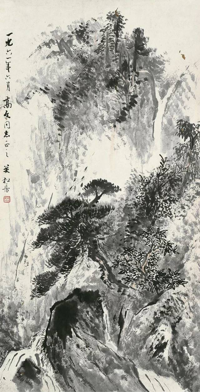 关松房经典国画山水作品欣赏