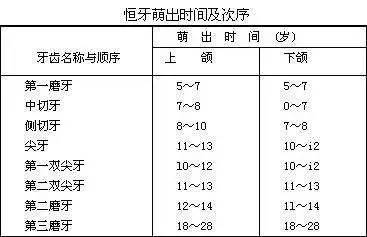 宝宝出牙顺序以及小烦恼的应对