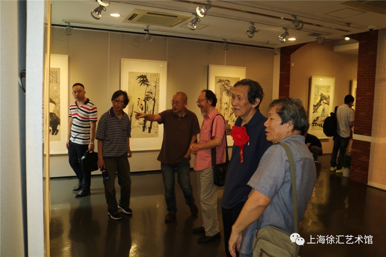 展览资讯浦江之约陈冬至苏鸿升人物画展