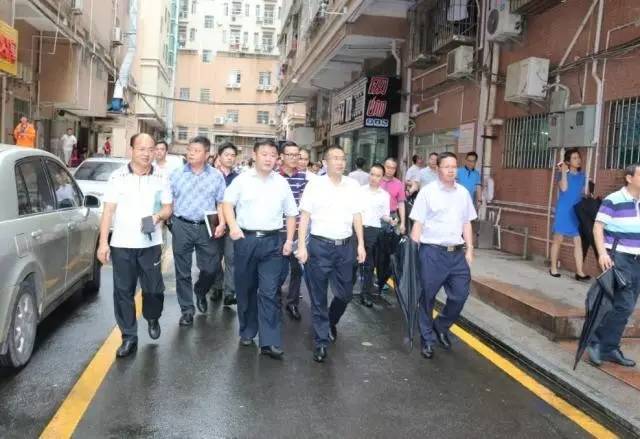 布吉街道前来参观交流城市管理与治理