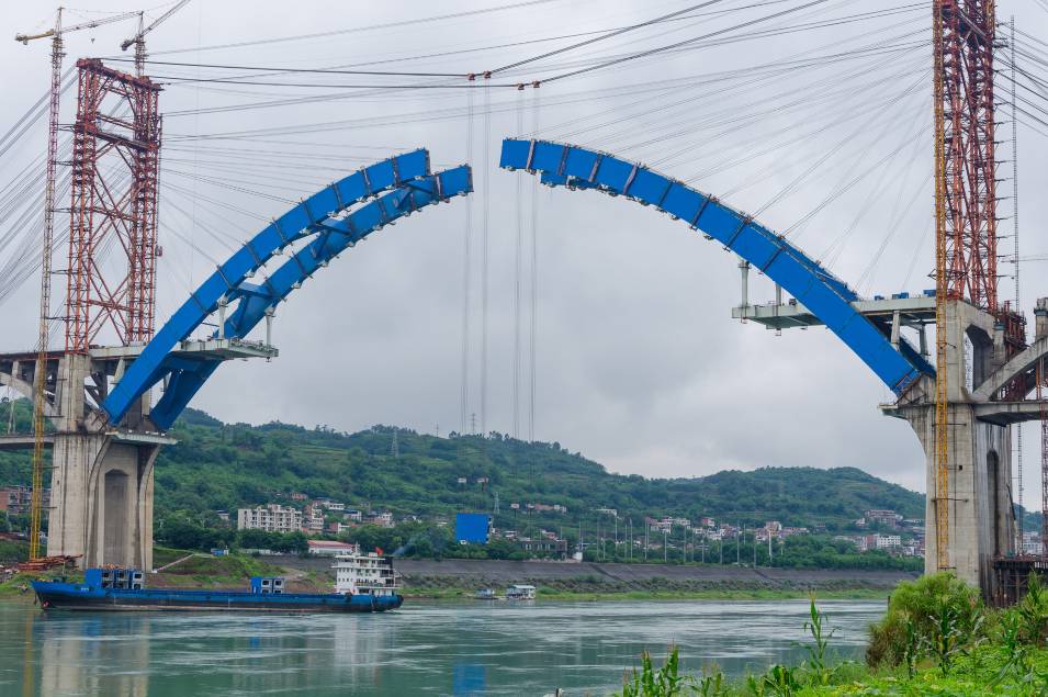 倒计时!耗时3年6月的宜宾金沙江铁桥即将合龙,沿途13个景点曝光.