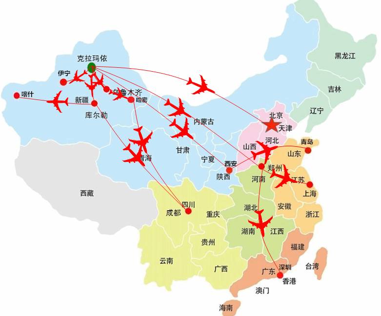 【看头条】克拉玛依新航线为南北疆架起新空中通道