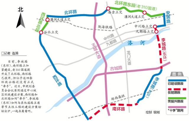 洛阳城市交通大发展!全长60.2公里,首条绕城环线终于要来了.