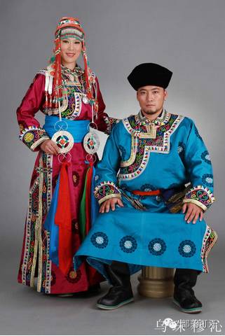 内蒙古蒙古族28部落标准服饰图全集