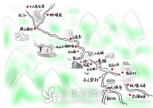 金兰古道:北山"小九寨",一水一世界