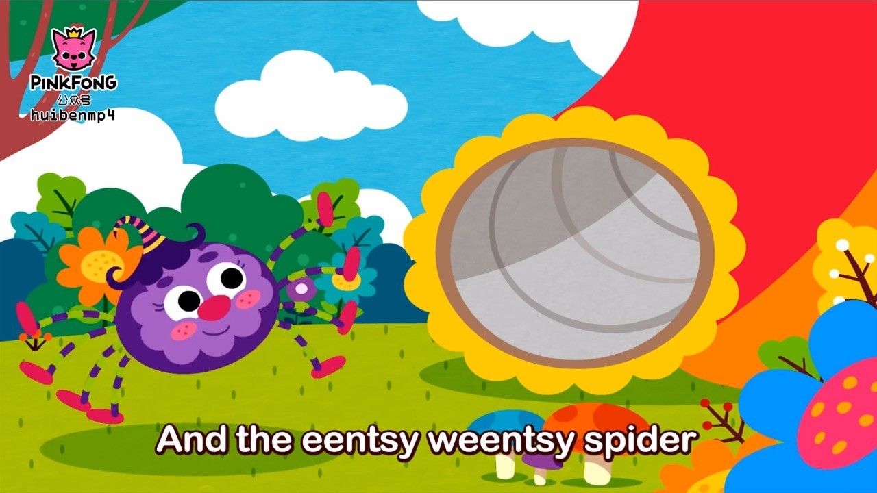 【hd动画视频】eentsy weentsy spider-看动画儿歌学