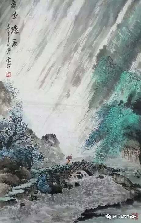 名家侯虎乐先生国画作品微展