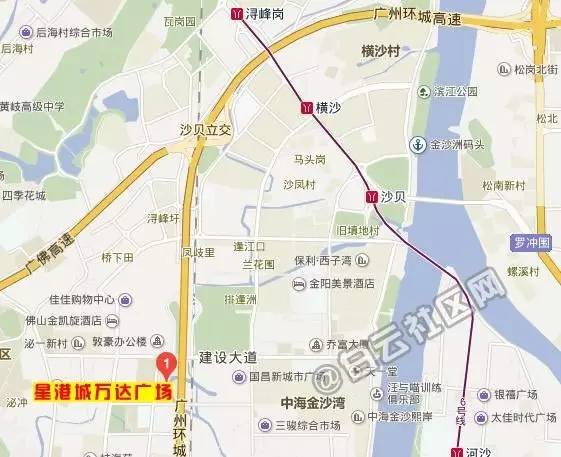 广州首个购物中心摩天轮主题公园:金沙洲万达广场本月