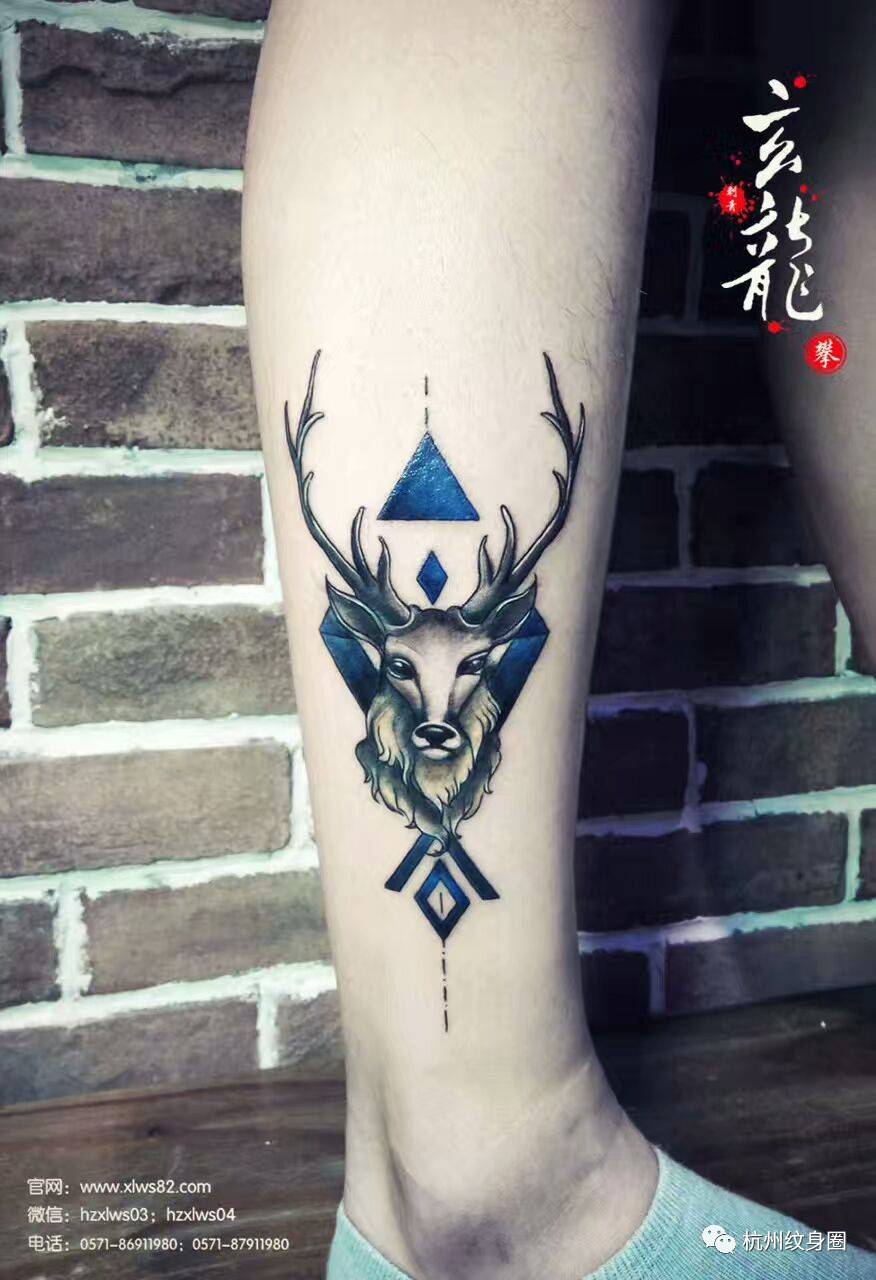 tattoo纹身素材鹿