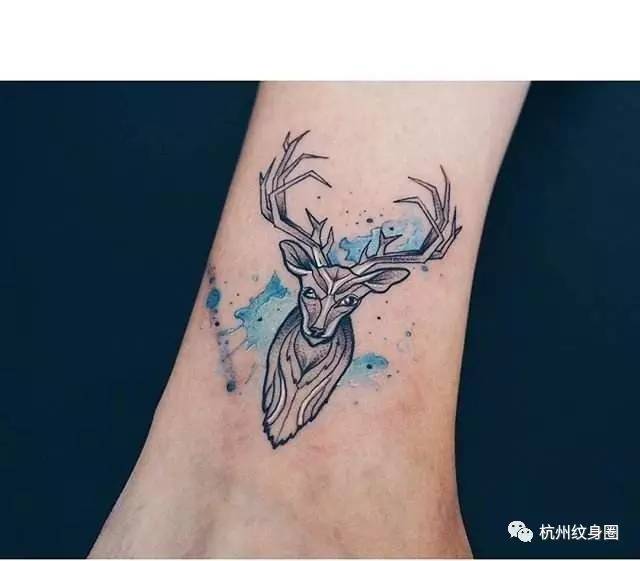 tattoo纹身素材鹿