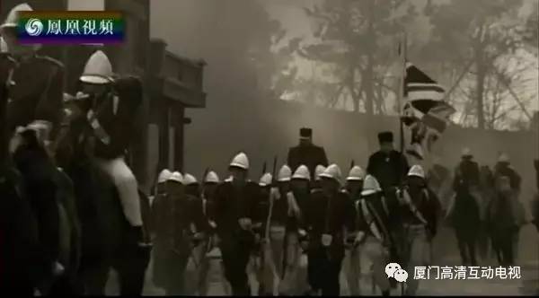 1900年,庚子事变发生后,八国联军进攻北京.