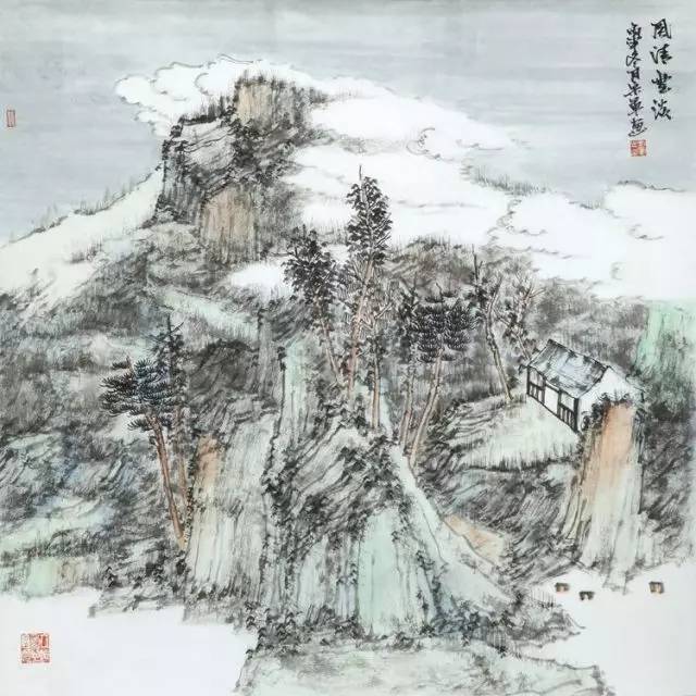 故园惊梦 | 宋军山水作品欣赏