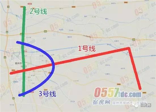 向东至灵璧,泗县,加强市区与三个县城的快速联系,其中包含了萧县轨道图片