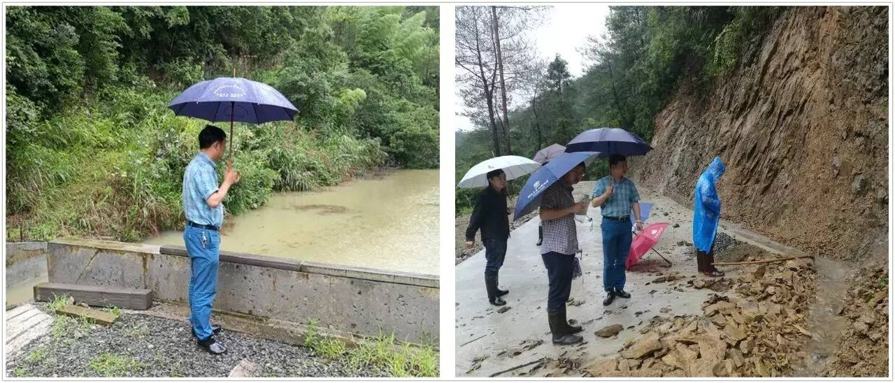 风里雨里,金峰乡党员干部坚守防汛一线!