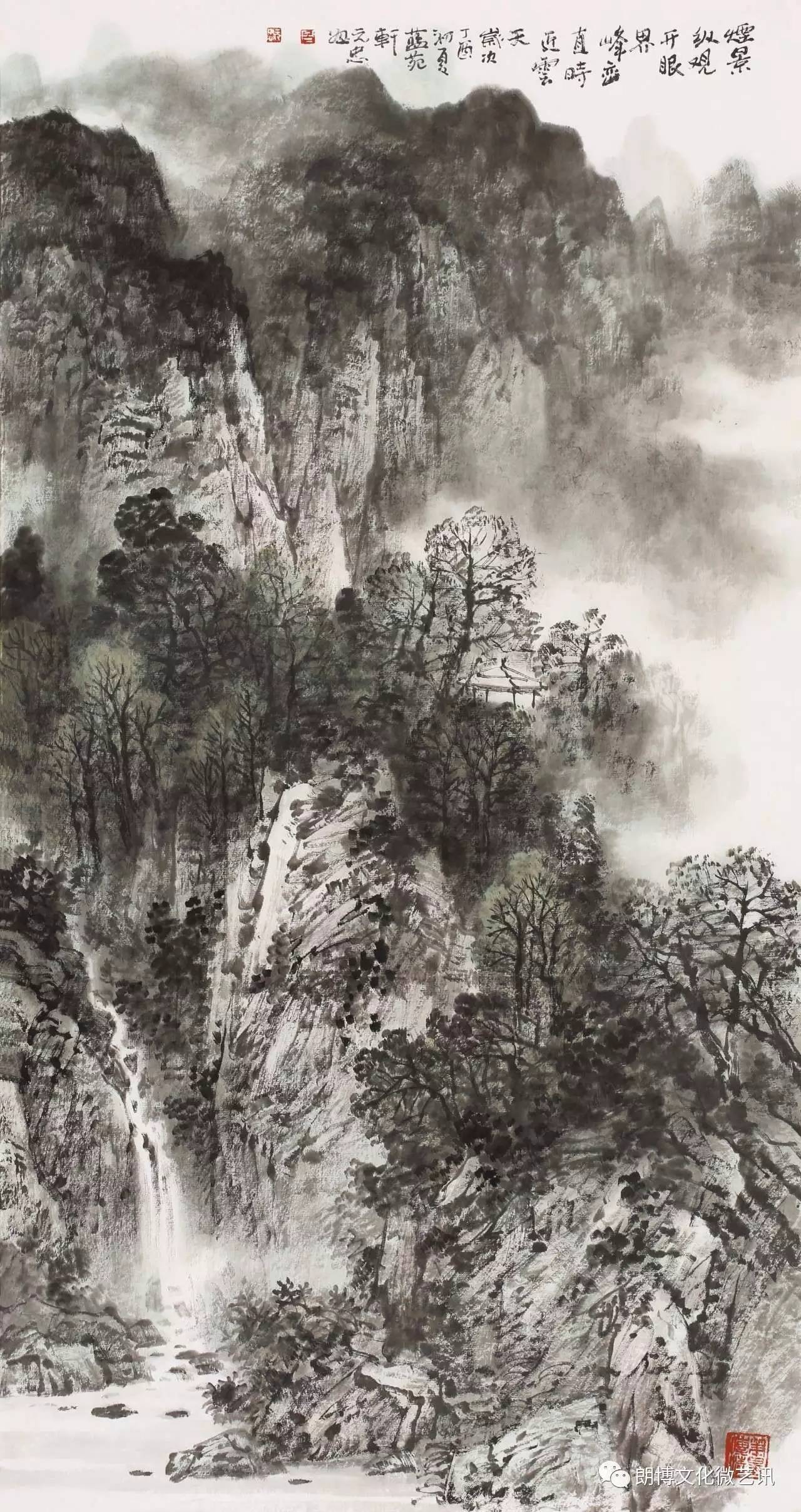 画家推荐丨吕元忠的山水画