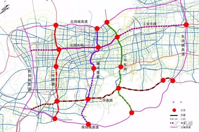 修路修路:北园高架西延促济南快速路网形成