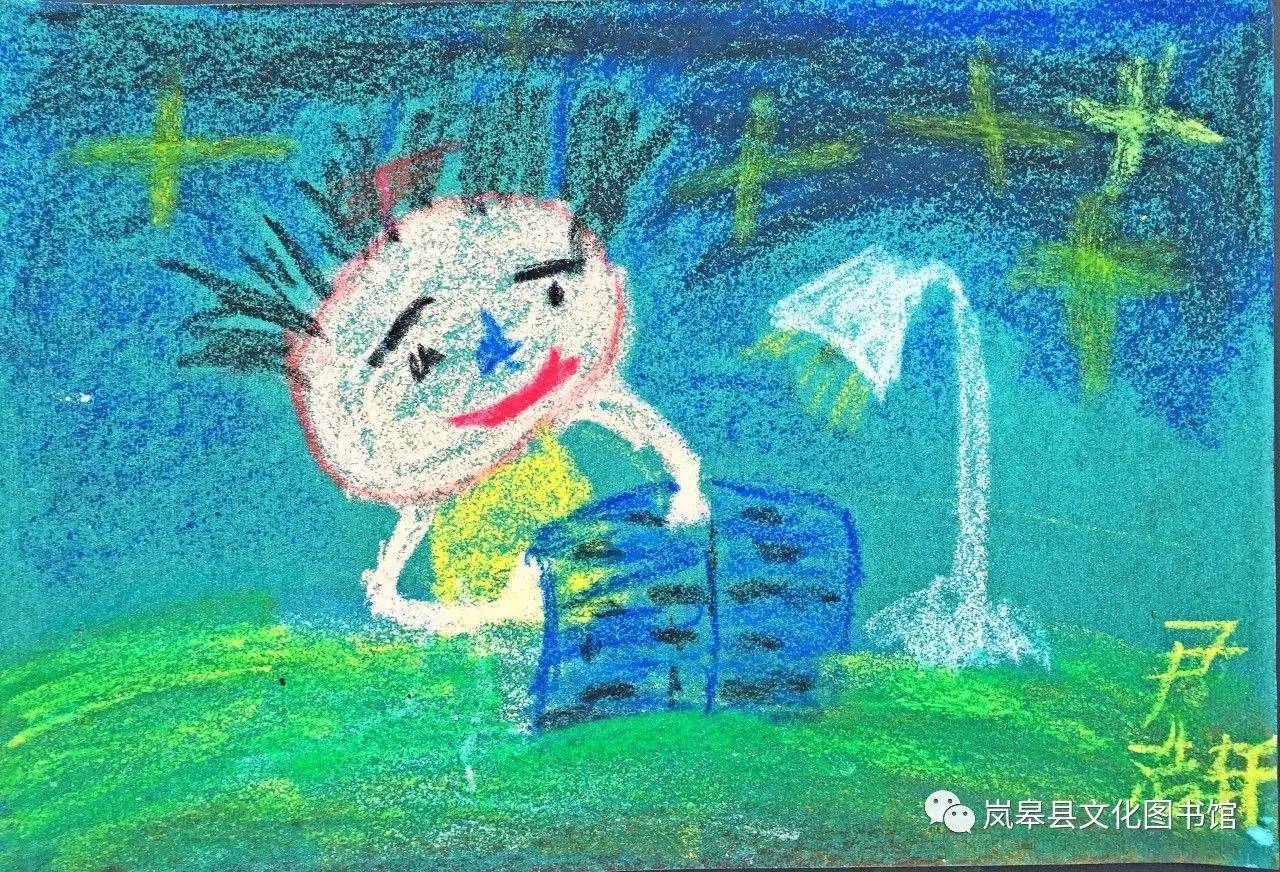 "我心中的图书馆" 儿童绘画作品集锦(三)