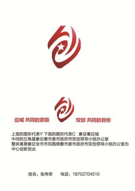 应城市"双创"系列活动之青年设计大赛logo设计入围作品公示