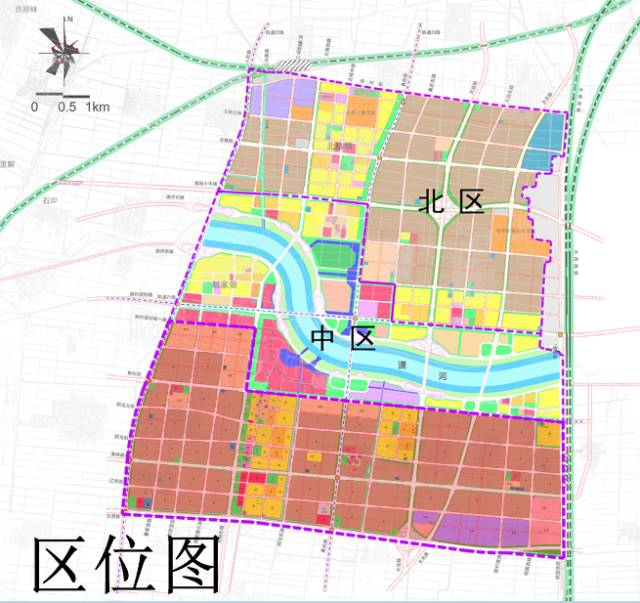 最新潇河新城北中南规划功能出炉