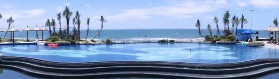 【399豪游湛江】一线海景五星酒店,竟还有私家沙滩,小