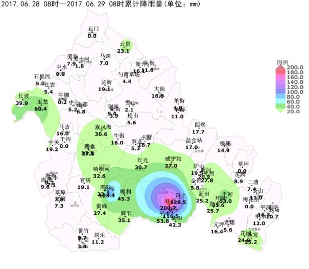 特大暴雨!学校被淹,道路中断,房屋被毁,威宁的天你怎么了?