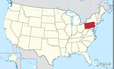 教育 正文  宾夕法尼亚州(简称宾州)位于美国东部,是立国13州之一,有图片