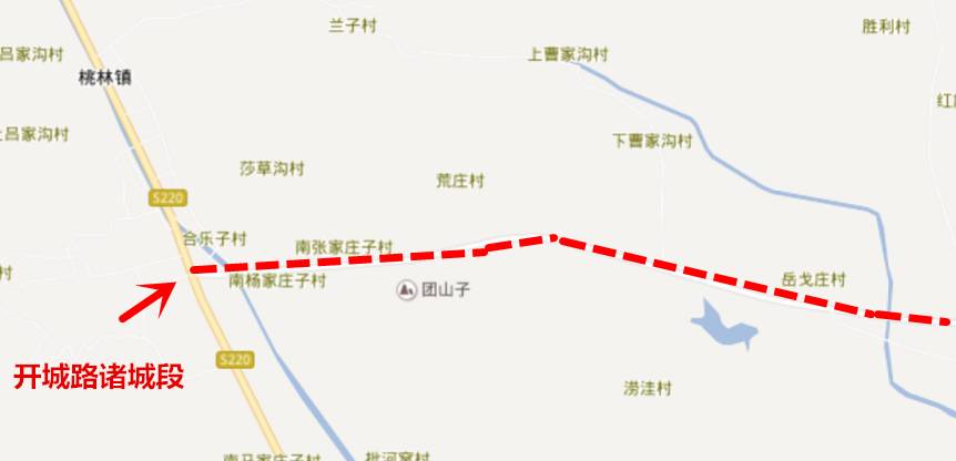 喜大普奔诸城去青岛又增一条省道