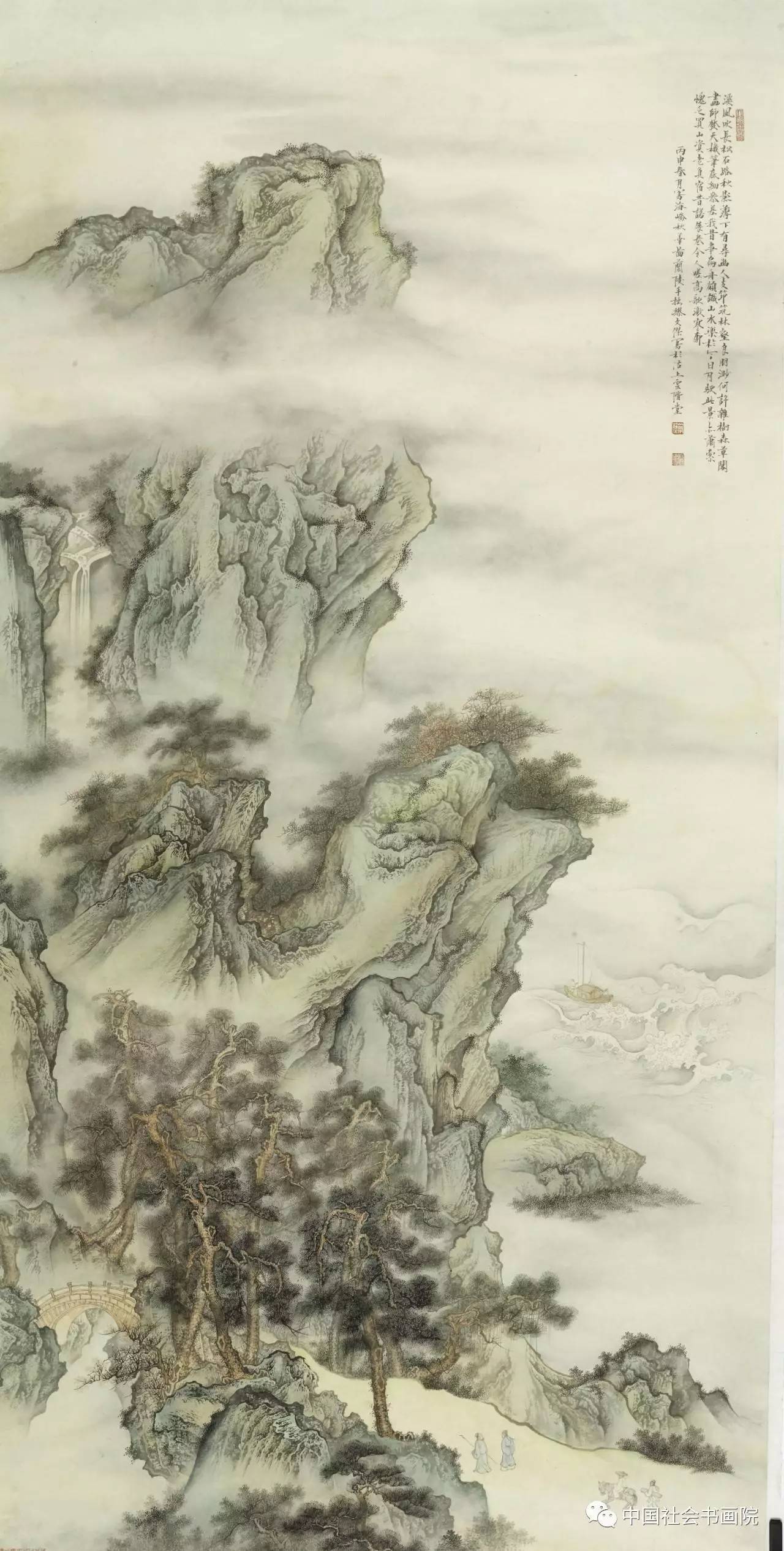 缪文杰副院长受邀参加天津艺术家与俄勒冈艺术家作品联展(一)