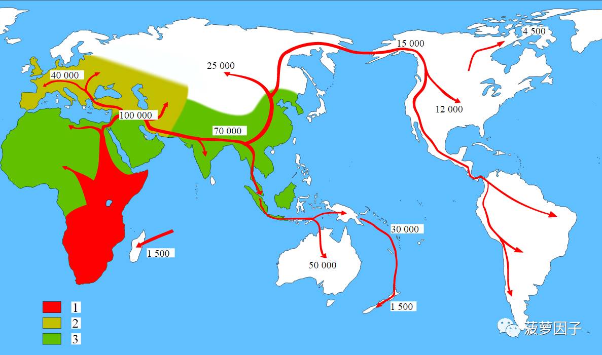 人类祖先走出非洲,糟糕,转移了!