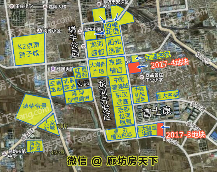 廊坊安次两地块土拍结果出炉,楼面价单价9709元!