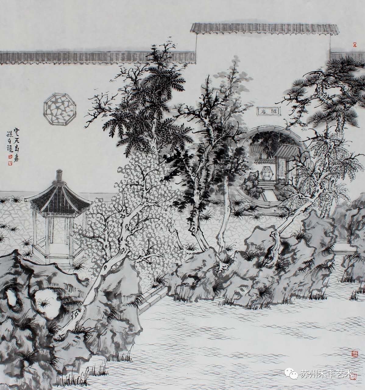 中国古代园林绘画——寓画于园,寓园于画