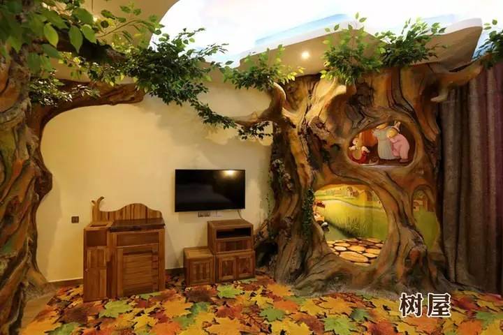 这里有孩子最爱的树屋主题房和梦幻乐园 来欧乐堡度假