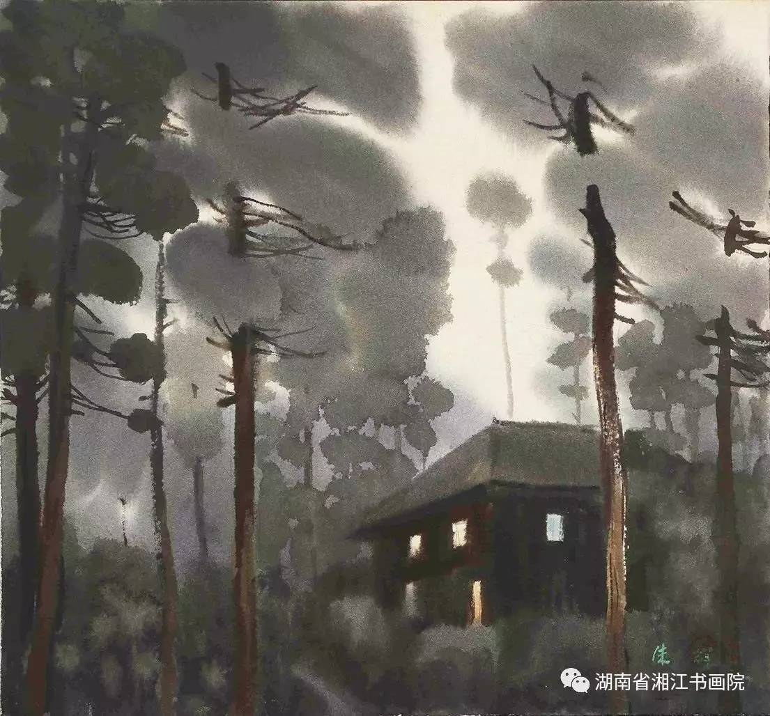 湖南省湘江书画院【第525期】朱辉国画作品欣赏