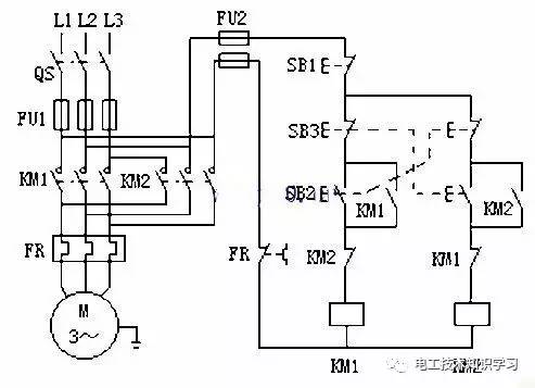 电机控制线路图大全,超赞-电工技术知识干货学习分享