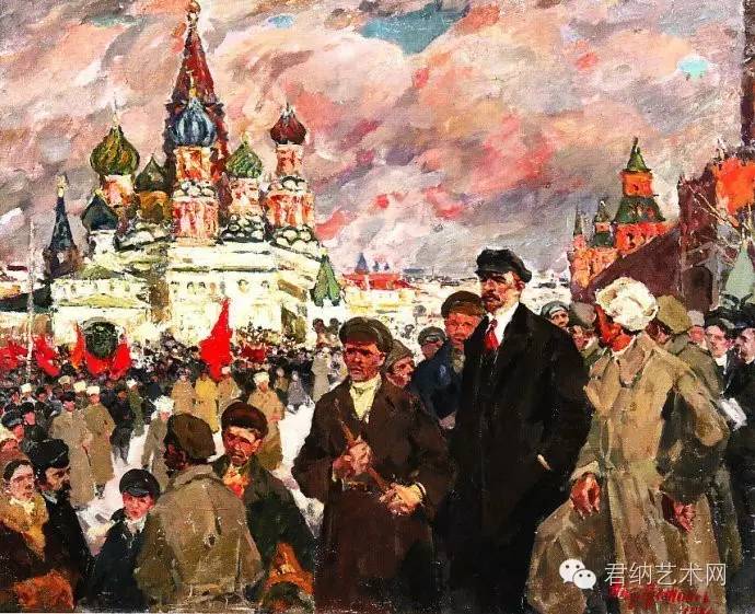 列宁在红场 科扎诺夫-尼古拉 1984