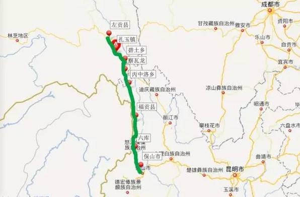 推荐线路 线路:大理→泸水→贡山→察瓦龙→左贡(全程850公里) 用时:4