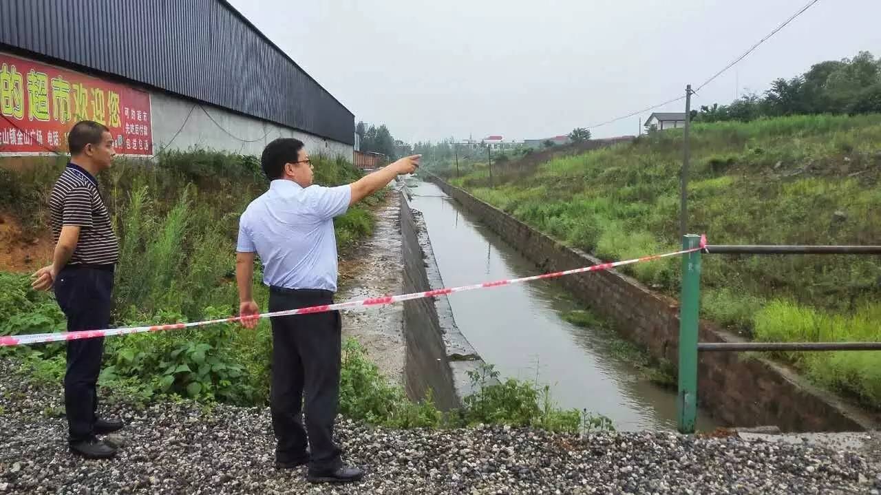 防汛严防死守确保经开区顺利度汛