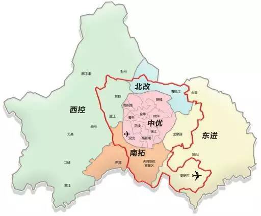 成都城市布局转变为"一山连两翼" 龙泉山变为城市绿心