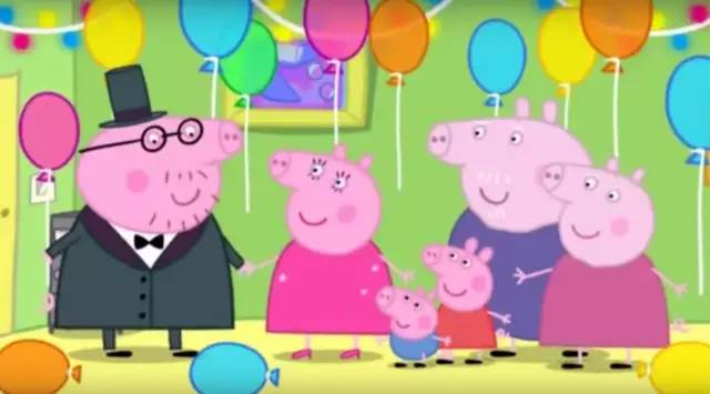 受到全球孩子喜爱的小猪佩奇动画片,里面有最让人认同的家庭生活