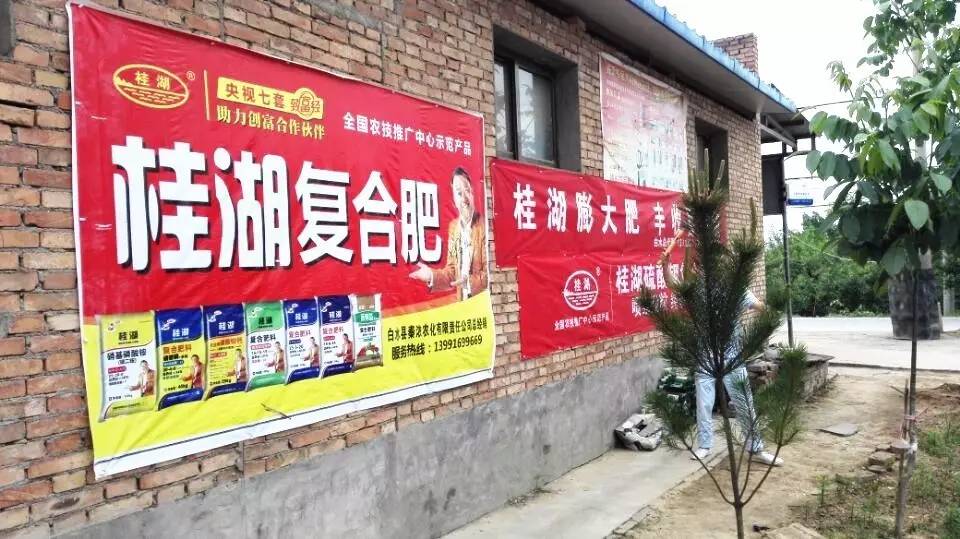 桂湖产品在当地已经深得人心,这次我们重点宣传桂湖硫酸钾复合肥.