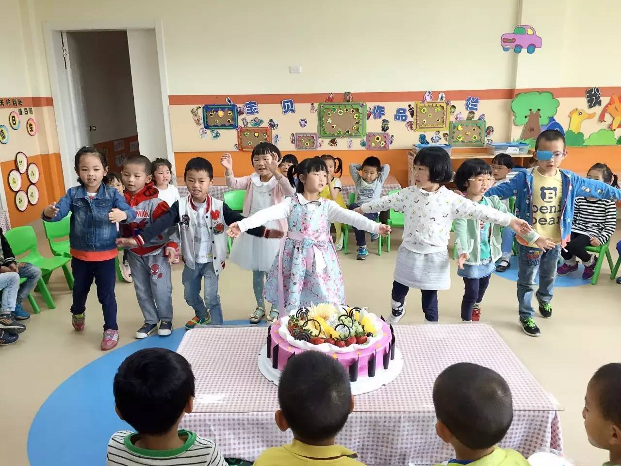 昭通市幼儿园第十三期集体生日会