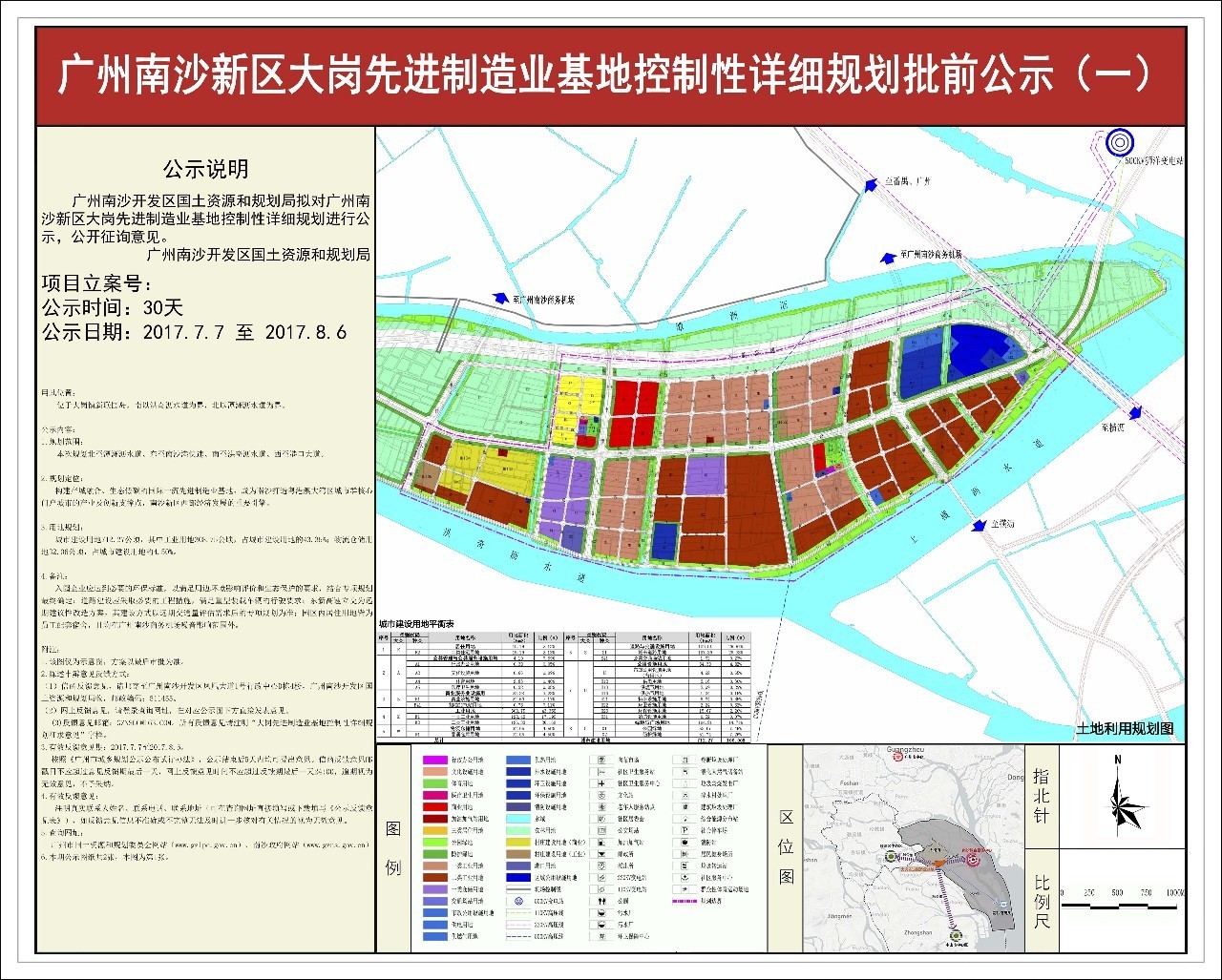 厉害了南沙区大岗镇要打造成国际一流先进制造业基地